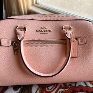 Pink Rowan Satchel and Pink Wallet